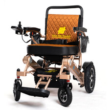 Pliable Et Voyage Léger Pliable Télécommande Courant Electrique Chaise Roulante