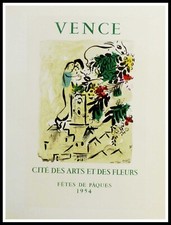 Marc CHAGALL : Vence cité des