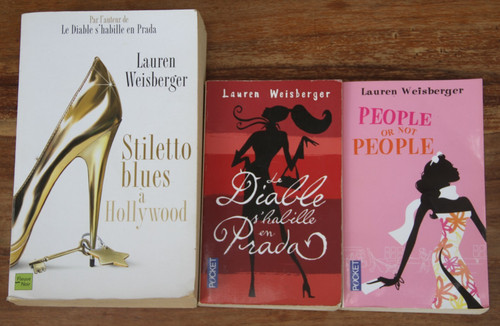 Lauren weisberger lot de 3 - weisberger,