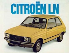 Catalogue brochure Citroën LN