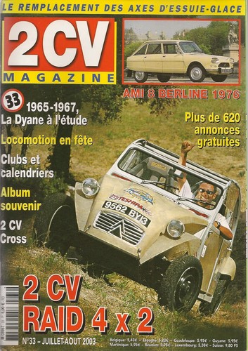 2cv magazine citroen cv - magazine,