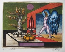 Priking franz lithographie - priking,