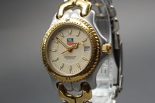 [NEAR MINT] TAG Heuer Professional 200 WG1221-K0 S/EL Gold 35mm Qz Montre Homme