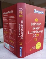 Guide Michelin BELGIQUE LUXEMBOURG 2009 - Excellent état