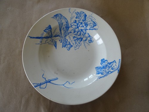 Assiette creuse terre fer - creuse, de