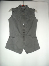CARLING: VESTE SM FEMME/J.FILLE STYLE SAHARIENNE KAKI  EN COTON TAILLE 36 TBE!!!