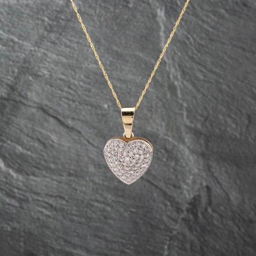 Pendentif forme coeur en - en,