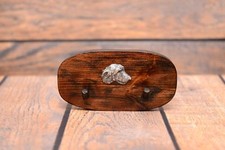 Lévrier irlandais 2 - cintre en bois avec un chien, haute qualité, Art Dog FR