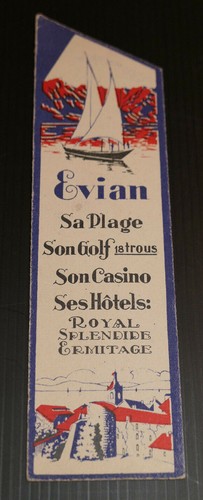 Ancien marque page signet - ancien,