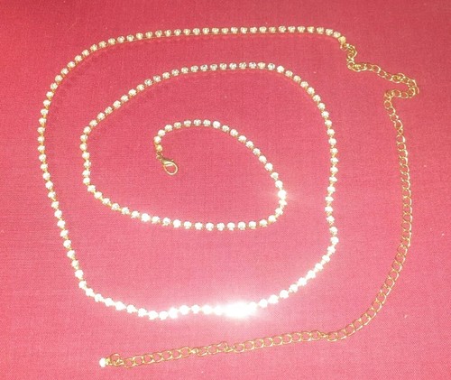 Joli grand collier sautoir - et,
