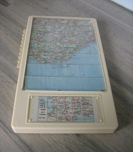 Ancienne carte routière - ancienne,