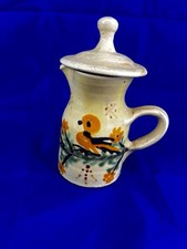 Pichet Beurrier à Eau. Céramique Vernissée. Savoie. Annecy. St Jorioz