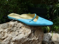 Mules plates JB MARTIN en cuir