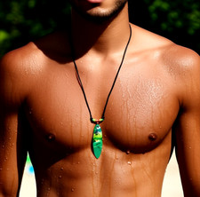 Collier dents de requin rasta