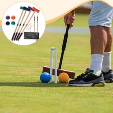 Jeu de croquet pour 4 joueurs
