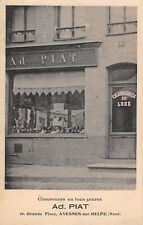 CPA 59 AVESNES SUR HELPE Ad.PIAT CHAUSSURES EN TOUS GENRES 36 GRANDE PLACE /RARE