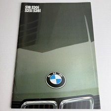 BMW E28 518 520i 525i 528i / brochure catalogue / 48p / 1982 / DE German