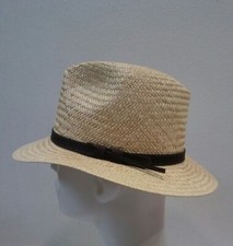 Chapeau En Paille Naturelle À