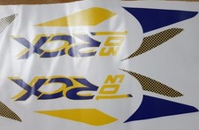 autocollant 103 rcx bleu et