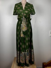 Ensemble Jupe Longue et petit Haut cintré vintage années 60/70 design provençal