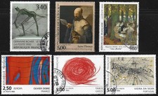 FRANCE - série de 6 timbres