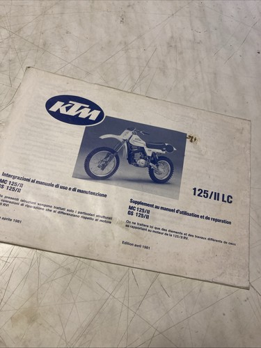 Ktm 125 mc gs - ii,