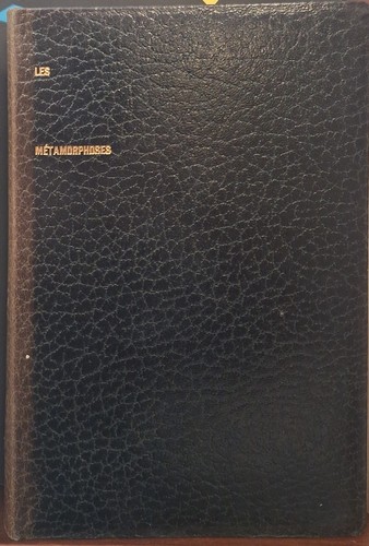 Ovide les métamorphoses le - -,