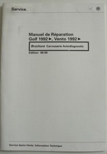 Manuel de réparation VOLKSWAGEN GOLF 1992- Vento 1992 sac gonflable Autodiag