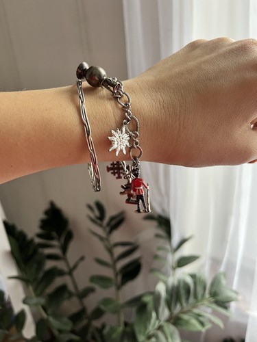 Bracelet charm vintage - , en