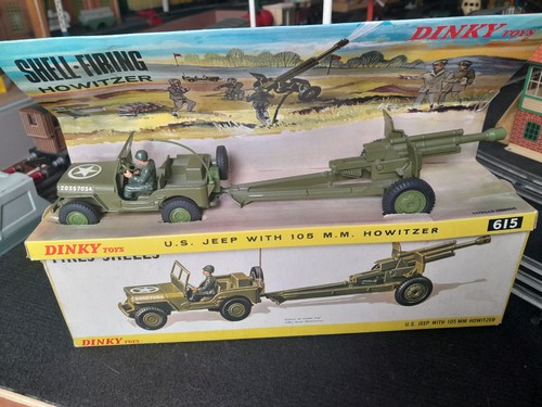 Dinky toys 615 jeep 105 - ,