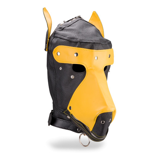 Cagoule bdsm doberman pour - doberman,
