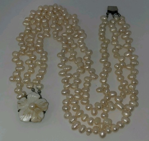 Collier rangs perles - rangs,