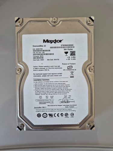 Disque dur interne - , maxtor