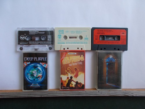 Deep purple cassettes - purple, k7