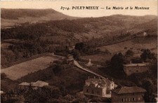 CPA POLEYMIEUX-La Mairie et le