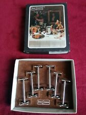 Lot de 6 Porte-couteaux JEAN COUZON Orfèvre Modèle Croix de Malte Années 70