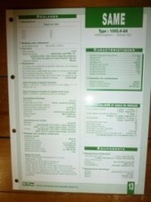 1000 4-A4 Fiche Technique Same