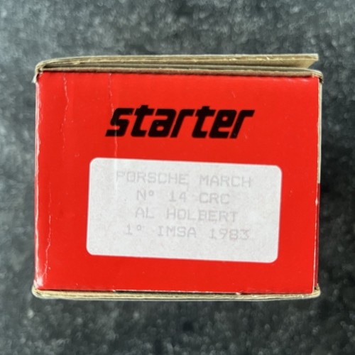 Starter porsche march - porsche, imsa