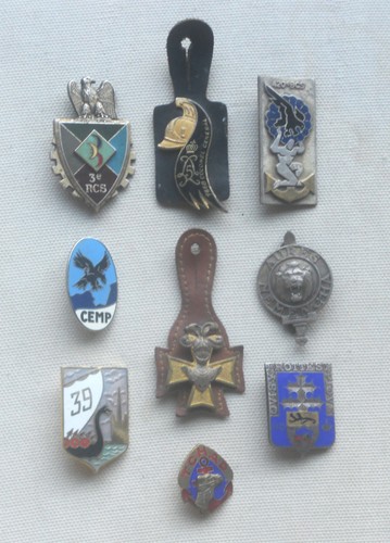 Lot insignes tta infanterie - insignes,