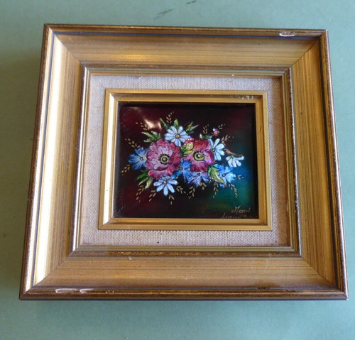 Ancien tableau emaux - ancien,