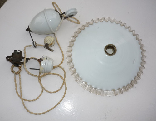 Ancienne lampe monte - , et