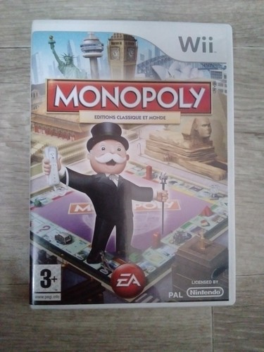 Nintendo wii monopoly edition - wii,