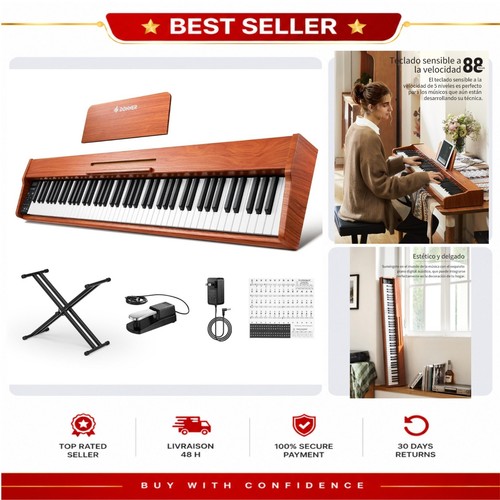 Piano numérique donner dep - piano, dep-1s