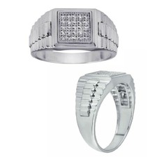 Homme Argent Sterling Micro
