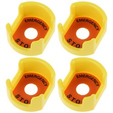 4 Pcs Bouton-poussoir D'arrêt