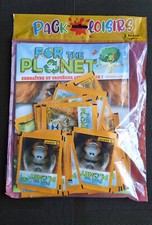 FOR THE PLANET  - PACK ALBUM VIDE + 50 POCHETTES - PANINI - 2021 -