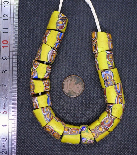 Perles millefiori verre - millefiori, murano