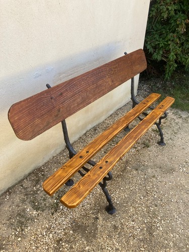 Ancien banc jardin - ancien,