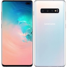 SAMSUNG Galaxy S10+ 128 Go Blanc Prisme Reconditionné Parfait état