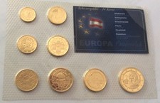 SERIE AUTRICHE DOREE OR FIN 24 CARATS